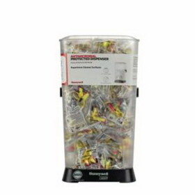 Howard Leight by Honeywell Prefilled Antimicrobial-Protected HL400 Dispenser for Earplugs, AirSoft&#174; Disposable, 30 dB