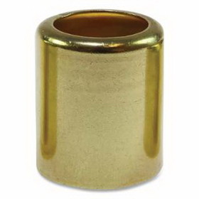 COILHOSE PNEUMATICS HF7325 Hose Ferrule, Brass, 0.568 in x 1 in, R14/H14