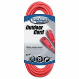 Southwire 172-02407 25' 14/3 Sjtw-A Red Extcord 125V