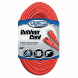 Southwire 172-02409 100' 14/3 Sjtw-A Red Extcord 300V