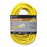 Southwire 172-2589SW0002 12/3 Sjtw Yellow Extension Cord 100'