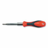 Crescent CMBD7P 7-in-1 Interchangeable Bit Screwdriver, Nutdriver, Slotted, Phillips®