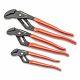 Crescent RT200SET3-05 3 Pc Straight Jaw Tongue and Groove Plier Set, 7 in, 10 in, 12 in