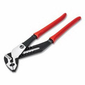 Crescent RTZ210 Z2 K9 Straight Jaw Dual Material Tongue And Groove Plier, 10 In L, Straight Jaw, 8 Adj, Carded, Straight Handle