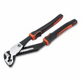 Crescent RTZ28CGV Z2 K9 V-Jaw Dual Material Tongue And Groove Plier, 8 In L, V-Jaw Jaw, 8 Adj, Carded, Straight Handle