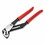 Crescent RTZ28V Z2 K9 V-Jaw Dual Material Tongue And Groove Plier, 8 In L, V-Jaw Jaw, 8 Adj, Carded, Straight Handle, Price/1 EA
