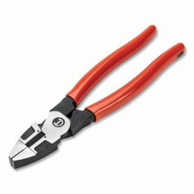 Crescent Z20509-06 Z2 Dipped Handle Lineman's Plier, 9.5 in L, 0.90 in cutting L, Straight Handle