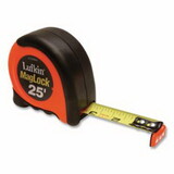 Crescent Lufkin AL725MAGN Autolock 700 Series Tape, 25 ft x 1 in W, SAE, A3, Yellow Blade, Orange/Black Case