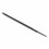 FILE 6&QUOT; XX SLIM TAPER W/O HDL CDD NICH