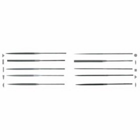 Crescent Nicholson 183-37828 Half Round Needle Files, 6 Cut, 6 1/4 In