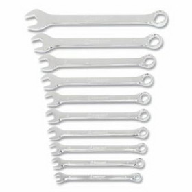 Crescent CCWS3-05 10 Piece Combination Wrench Set, 12 Point Metric