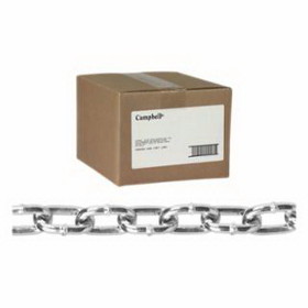 Campbell 193-0310224 Straight Link Machine Chains, Size 2, 325 Lb Limit, Blu-Krome