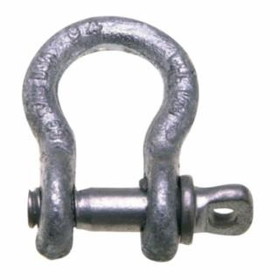 Campbell 193-5410435 419 1/4" 1/2T Anchor Shackle W/Screw Pin Carbon