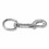 Campbell T7605811 Snap Hook, Malleable Iron and Steel, Swiveling Round Eye Bolt, 3/8 in Hook Opening, 4-1/4 in L, 100 lb, Price/1 EA