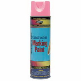 Aervoe 249 Construction Marking Paints, 20 oz , Fluorescent Pink