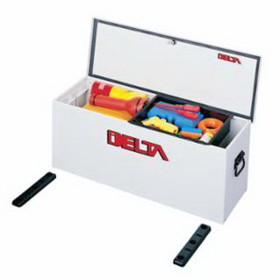 Crescent Jobox 217-810000 2.2Cu.Ft. Delta Steel Hopper W/Baseplate