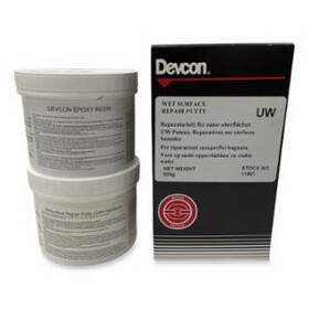 Devcon 11801 Underwater Repair Putty (UW), 1 lb, Gray