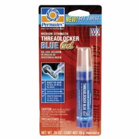 Permatex 230-24010 Medium Strength Threadlocker Blue Gel 10 Gram