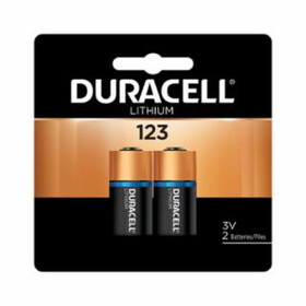 Duracell 243-DL123AB2PK Duracell 123 High Powerlithium Batteries  2/Pk