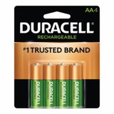 Duracell 243-DX1500B4N Duracell Rechargeable Aanimh Batteries  4/Pack
