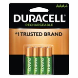 Duracell 243-DX2400B4N Duracell Rechargeable Aaa Nimh Batteries  4/Pack