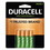 Duracell 243-DX2400B4N Duracell Rechargeable Aaa Nimh Batteries  4/Pack, Price/1 PK
