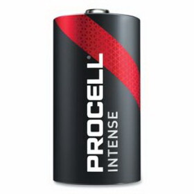 DURACELL PX1300 Procell&#174; Intense Battery, Alkaline, D, 1.5V DC
