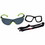 3M 247-S1201SGAF-KT Solus 1000-Series Protective Eyewear, Clear, Polycarbonate, Anti-Fog, Black/Green, Polycarbonate, Price/20 EA