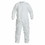 DUPONT IC253BWH2X0025CS Tyvek IsoClean Coveralls with Zipper, Bound, Clean Processed, Sterile, White, 2X-Large, Price/25 EA