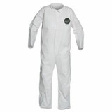 Dupont  ProShield® 50 Collared Coveralls with Open Wrists/Ankles, White
