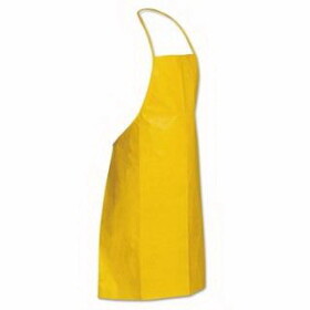 Dupont QC273BYL00010000 Tychem Qc Apron, 28 In X 36 In, Yellow