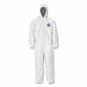 Dupont ST127SWH3X002500 Tyvek 400 Sfr Coverall, With Hood, White