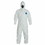 Dupont D13398165 Tyvek 400 Hooded Coverall W/Elastic Wrists/Ankles, White, Medium, Price/25 EA