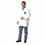 Dupont D13397518 Tyvek Lab Coats No Pockets Knee Length, Large, White, Price/30 EA
