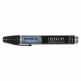 DYKEM 44203 Tuff Guy™ Marker, Black, Medium, Threaded Cap