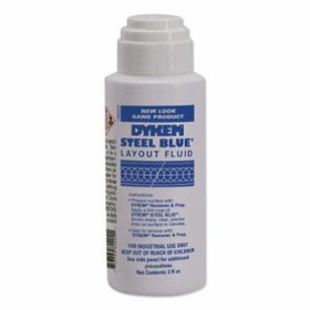 Dykem 253-80200 Steel Blue Layout Fluid2 Oz. Felt Tip Applicato