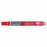 DYKEM 91106 RINZ OFF® Water Removable Temporary Marker, Red, Medium