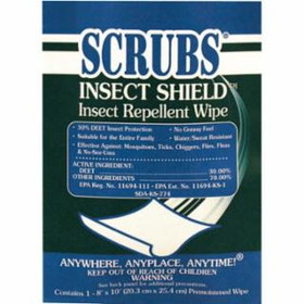 Scrubs 253-91401 Insect Sheild Insect Repellant Towel 1/Package