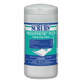 Scrubs 253-96365 Scrubs Medaphene Plus Disinfecting Wipes