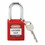 Brady 262-99552 Brady Safety Padlocks  Red, Price/1 EA