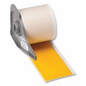 Brady M7C-2000-595-YL Permanent Adhesive Label Tape For M7 Printers, 50 Ft L, 2 In W, Yellow
