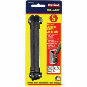 Eklind Tool 269-20519 5.3(Large) 5-Pc. Fold-A-Ball Fold-Up Key