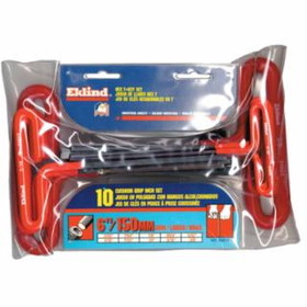 Eklind Tool 269-53610 3/32" - 3/8" T-Handle Hex Kit W/Pouch 10