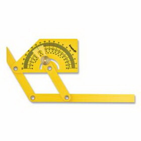 Empire Level 2791 Protractor/ Angle Finders, 8-3/4 in L, Brass