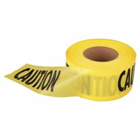 Empire Level 272-71-1001 Econo Grade Caution Tape-Yellow W/Black Print