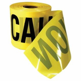 Empire Level 272-77-0201 3"X200' Caution Tape Yellow W/Black Print