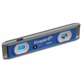 Empire Level EM95.10 Ultraview&#153; LED Magnetic Torpedo Level, 9 in, 2 Vials