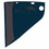 Honeywell Fibre-Metal 280-4199IRUV5 Faceshield Window-Shade5Ext View 19-3/4" X 9, Price/1 EA