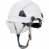 Honeywell Ppe FSH10001 Safety Helmet, 6-Point Ratchet Suspension, Not-Vented, White