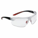 Bolle Safety 286-40223 Iri-S Clear Pc Asaf-Platinum/Black & Red